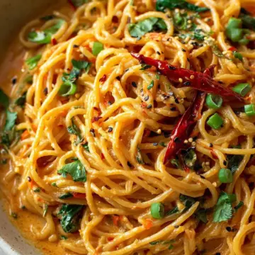 Thai Red Curry Noodles Recipe
