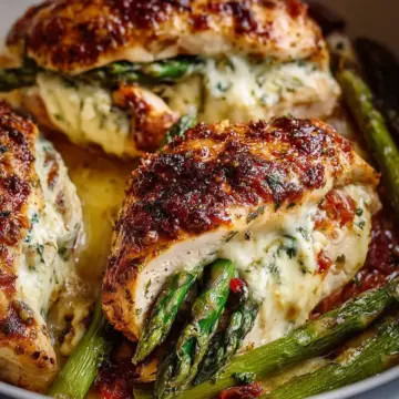Asparagus-Stuffed Chicken Breast Recipe