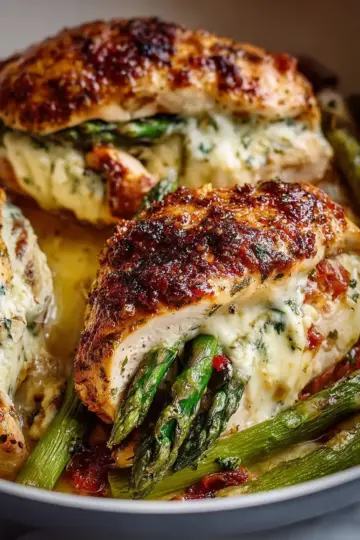 Asparagus-Stuffed Chicken Breast Recipe