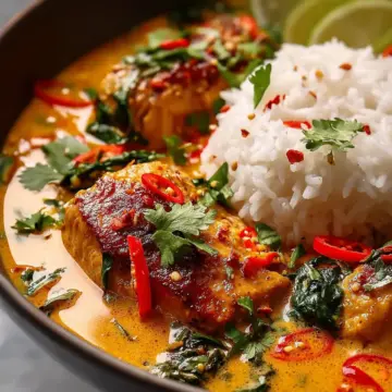 Coconut Chicken Brothy Rice