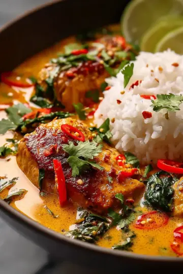 Coconut Chicken Brothy Rice