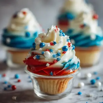 Red White and Blue Cupcakes That Feel Fun and Festive