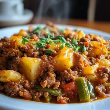 Hobo Casserole with Ground Beef