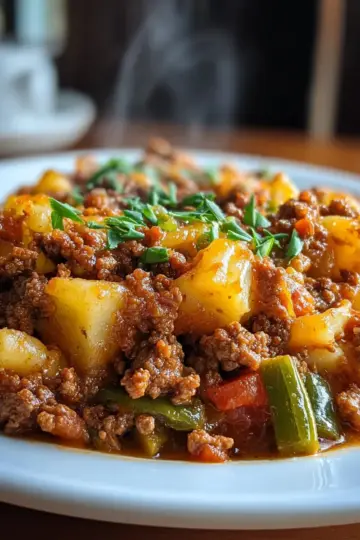 Hobo Casserole with Ground Beef