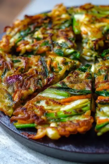 Korean Vegetable Pancakes