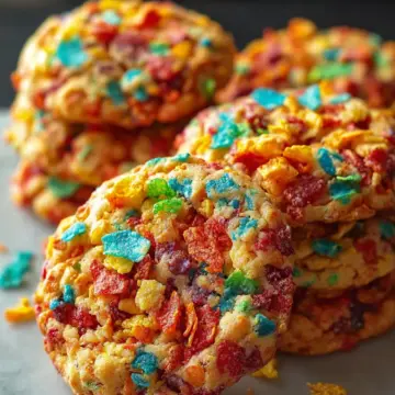 Fruity Pebbles Cookies
