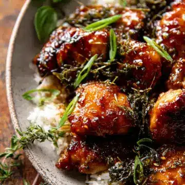 Sheet Pan 30 Minute Sticky Apricot Chicken