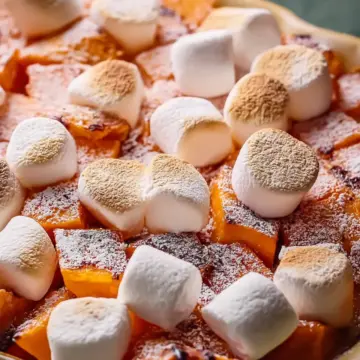 Delicious Candied Sweet Potatoes with Marshmallows