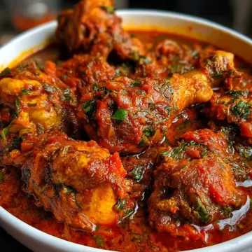 Deliciously Spicy Nigerian Chicken Stew