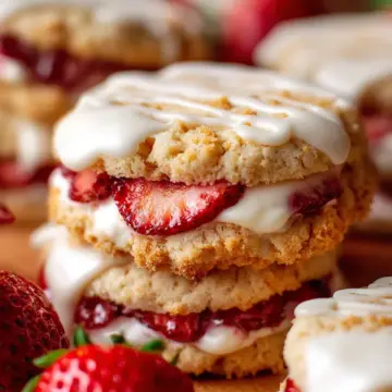 Strawberry Shortcake Cookies