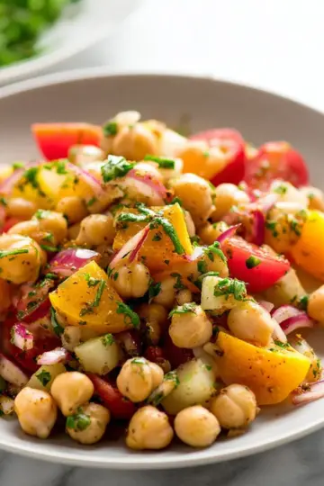 Tropical Chickpea Salad