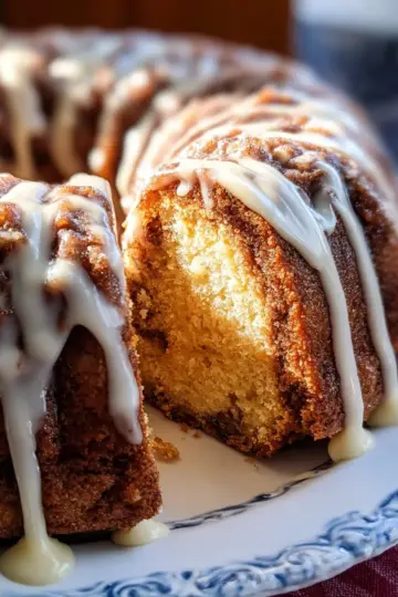 Easy Cinnamon Roll Bundt Cake