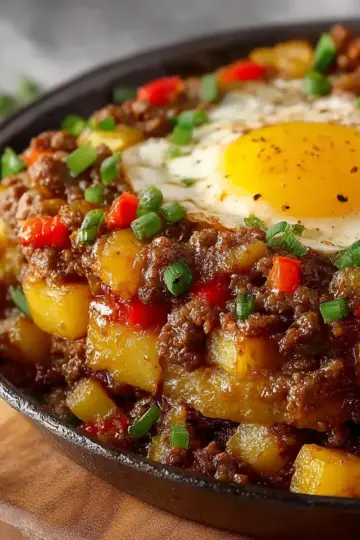 Filling Hamburger Hash
