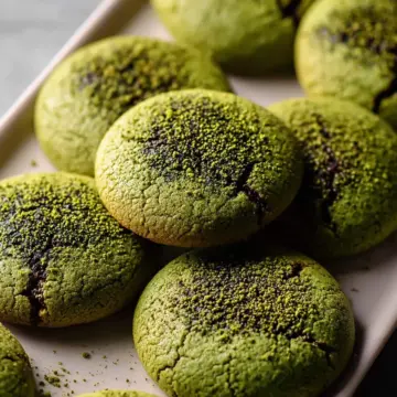 Matcha Brownie Cookies Recipe