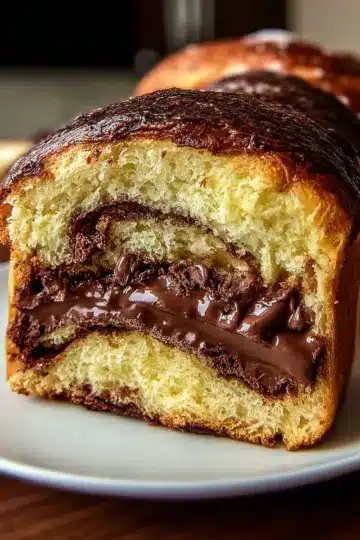 Chocolate Filled Sweet Bread