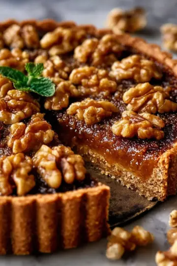 Honey Walnut Tart Recipe