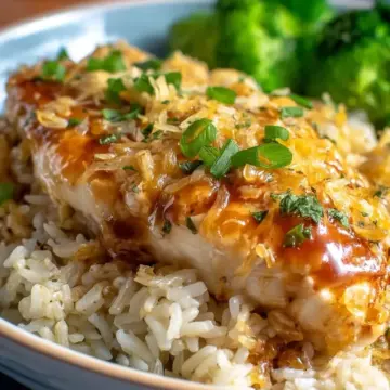 Creamy Chicken & Rice Dinner Casserole Recipe
