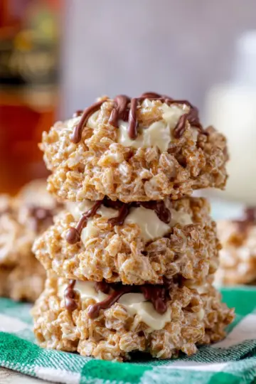 Irish Cream No Bake Cookies