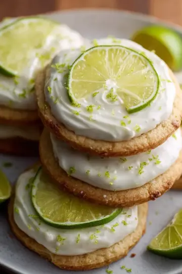 Zesty Key Lime Pie Cookies Recipe