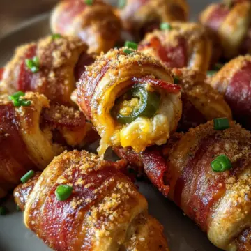 Jalapeno Popper Pigs in a Blanket