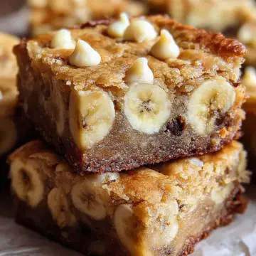 Banana Blondies