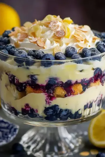 Lemon Blueberry Trifle Recipe