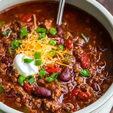 The Best Crockpot Chili