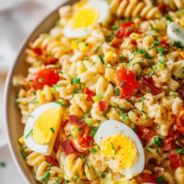 Deviled Egg Pasta Salad
