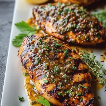 Easy Grilled Honey Mustard Chicken Recipe