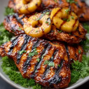Tasty Grilled Brown Sugar Pineapple Chicken Recipe