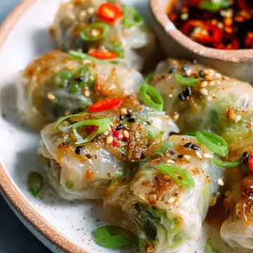 Rice Paper Dumplings Recipe