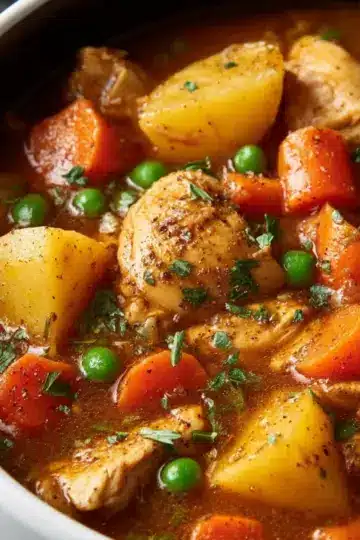 Slow Cooker Chicken Stew Recipe