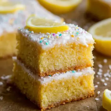 Lemon Sugar Cookie Bars